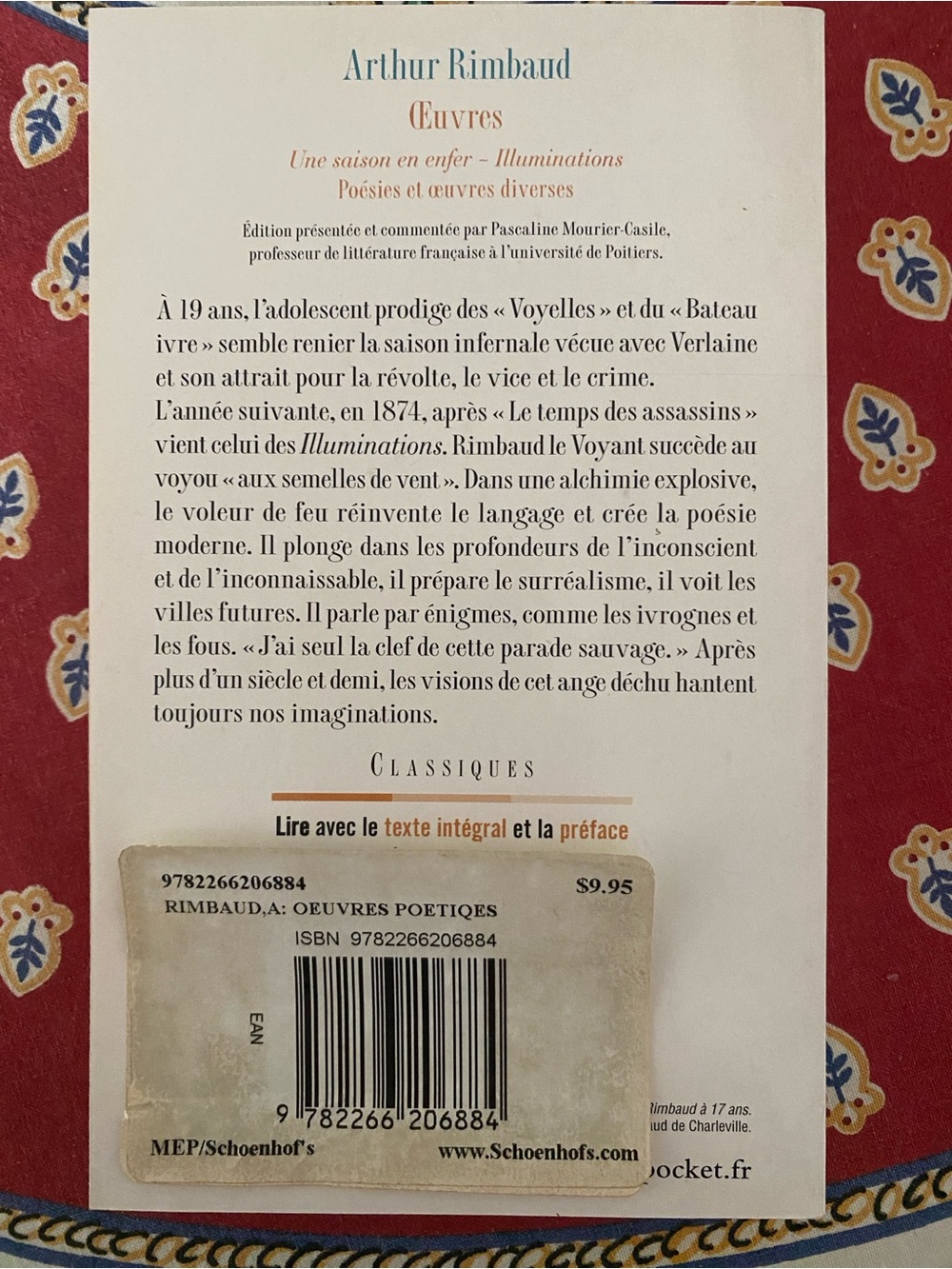 Arthur Rimbaud - 2 French Language Paperbacks - Picture 11 of 16